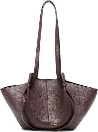 Yuzefi Mochi Leather Cassi - Dames - Shoppers - Bruin - ONE Size - Leer - Tassen