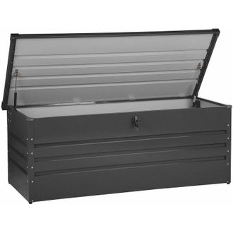 Beliani Beliani - Cesta da giardino in acciaio grigio grafite 165 cm Cebrosa