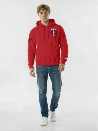 Champion Mens Champion Red Minnesota Twins Reverse Weave Chenille Hoodie at Nordstrom, Size Xx-Large