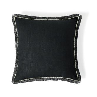 Febronie Coj&iacute;n lino 50x50carb&oacute;n / arena