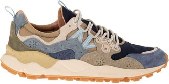 Flower Mountain Yamano 3 Sneakers aus Wildleder und technischem Stoff