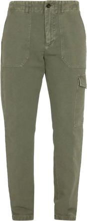 Department Five Broek met cargo zak - Groen