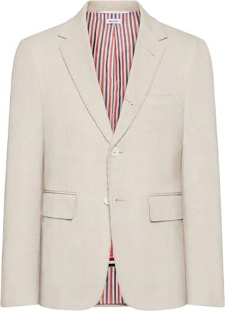 Thom Browne Jassen, Heren, Beige, M, Blazers