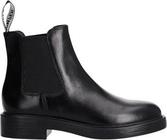Camper Dean Enkellaarsjes - Dames - Chelseaboots - Zwart - 36 EU - Leer - Schoenen
