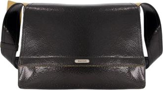 Alexander McQueen Heren, Tassen, Zwart, Maat: ONE Size Leer