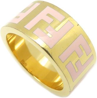 Fendi Enamel Band Ring (Pre-Owned)