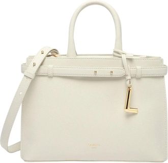 Lancel Cabas Faubourg - Dames - Handtassen - Beige - ONE Size - Leer - Tassen