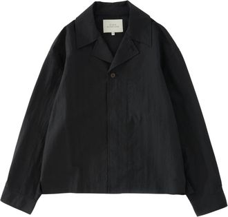 STUDIO NICHOLSON Rick Jacket in het zwart - Heren - Zomerjassen - Zwart - M - Jassen