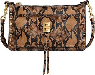 Rebecca Minkoff Darren Mini Top Zip Leather Crossbody