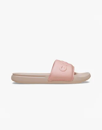 Crocs Womens Crocs CROCS ALL DAY Womens Sliders Powder Pink - Size: 8