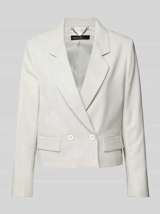 Marc Cain Regular Fit Blazer mit Pattentaschen in Ecru, Gr&ouml;&szlig;e 40