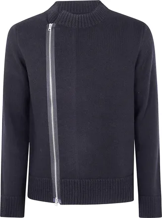 sacai Wool Knit Blouson