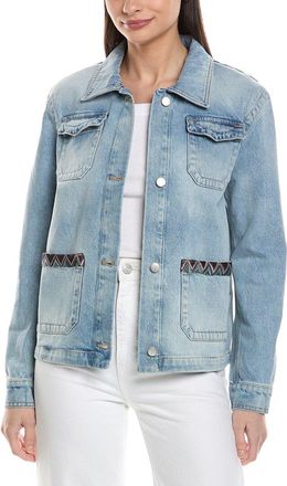 M Missoni Ombre Trim Denim Jacket