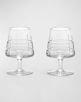 Orrefors Street Cognac Glasses, Set of 2