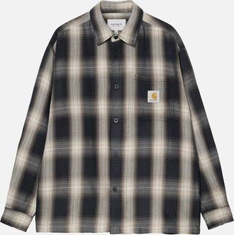 Carhartt Work in Progress Mens Carhartt WIP Harlin Shirt Check Jupiter - Size: 42/Regular