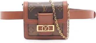 Louis Vuitton Brown Monogram Reverse Coated Canvas Leather Fanny Pack (Pre-Owned)
