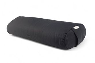 OEM Coj&iacute;n De Yoga De Trigo Sarraceno, Algod&oacute;n Negro