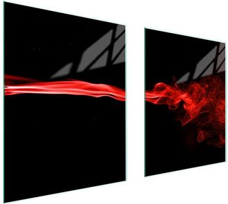 OEM Placa Protectora De Vidrio Para Estufa 85x52 Negro