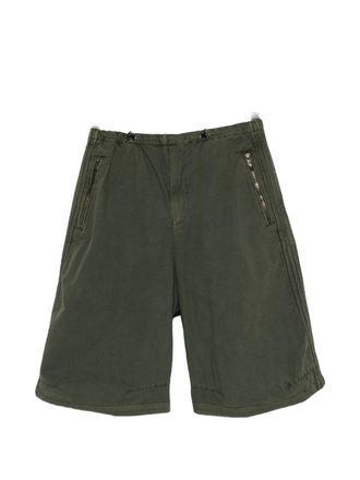 Diesel Relaxed Fit Shorts in Smooth Silk-Nylon Blend