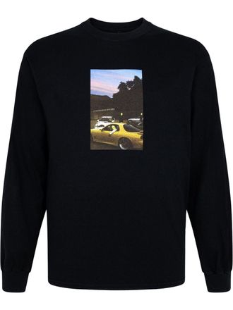 Travis Scott T-shirt met print - Zwart