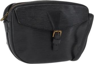 Louis Vuitton Pre-owned Vintage Cross Body Bag - Dames - Vintage Schoudertas - Zwart - ONE Size - Leer - Vintage