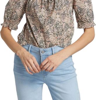 Paige Elisa Top In Ecru Multi