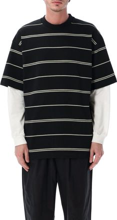 Comme Des Gar&ccedil;ons Black Crew Neck T-Shirt