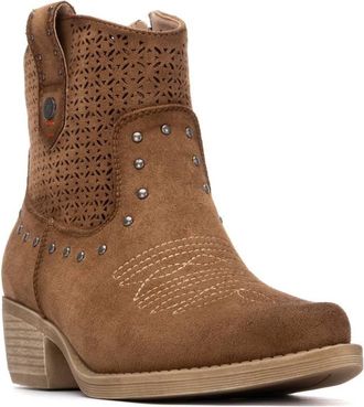 Xti Refresh Collection Womens Suede Ankle Booties