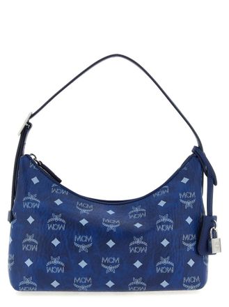 ショルダーバッグ・ポシェット MCM FW25 Shoulder bags (MWHESTA01 BLUE VISETOS) Small Aren Hobo in Visetos Blue | MCM ®US