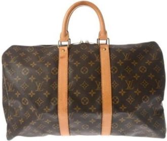 Louis Vuitton Vintage Weekend Bags, unisex, Brown, ONE SIZE, Pre-owned Canvas louis-vuitton-bags