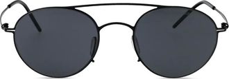 Giorgio Armani Occhiali da sole tondi 0AR6169 - Nero