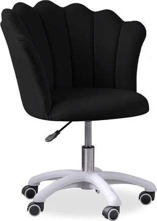 OEM Sedia/poltrona Da Ufficio Per Studio, Ufficio O Salone Di Bellezza, Con Fiori Neri
