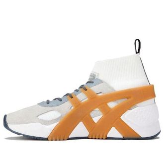 Onitsuka Tiger Big Logo Trainer 2.0 Sock White Grey Tan 1183B472-021