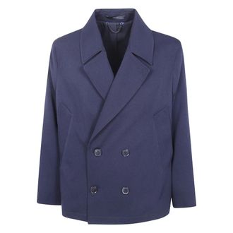 Paul Smith Abrigo cruzado oversize - Coats - Hombre - Azul - L