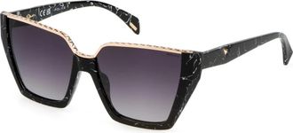 Police Zonnebrillen - unisex - Zonnebrillen - Zwart - 57 MM - Accessoires