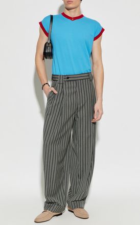 Versace Sleeveless T-shirt, Mens, Blue