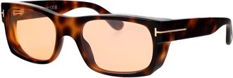 Tom Ford Mens Sunglasses Havana Acetate