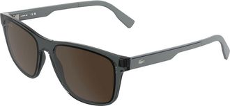 Lacoste L6078S 035 Mens Sunglasses Grey Size 56