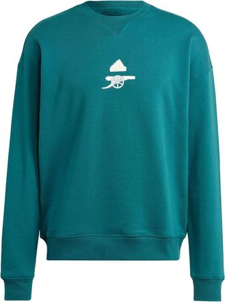 adidas Arsenal Lifestyler Heavy Cotton Sweatshirt Rich Green HZ2064