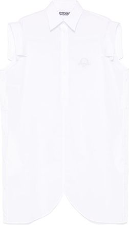 Moschino Sleeveless White Dress