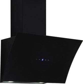 Respekta Cappa Aspirante Cappa Inclinata Senza Testa 60 Cm Cappa A Parete Nera Respecta