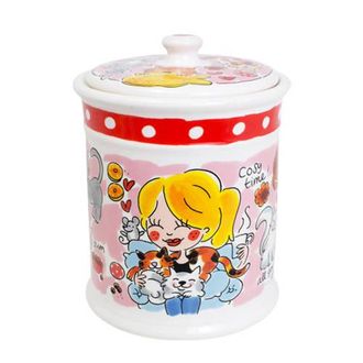 Blond Amsterdam voorraadpot Cat (Ø16 cm)