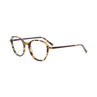 MOREL Womens 20153K Round Eyeglasses In Tortoise