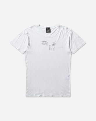 Silas Men s Graphic T-Shirt White