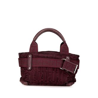 Fendi Pre-owned Fendi Zucca Nylon Zip Code Handbag Ladies LVJ8ZJE2KR20XR3D