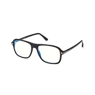 Tom Ford Glasses, male, Black, Size: 55 MM Stylish Eyeglasses Ft5806-B in Black