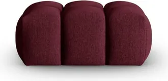 CXL by Christian Lacroix Puf de tejido estructural granate