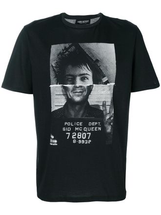 Neil Barrett T-shirt stampata - Nero