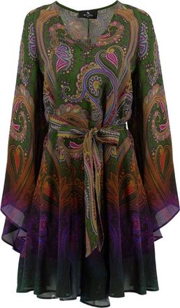 Etro Donna, Abiti, Verde, XS, new