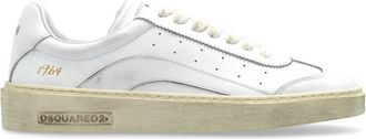 Dsquared2 Sportschoenen Rider - Dames - Sneakers - Wit - 37 EU - Leer - Schoenen